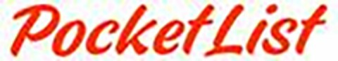 POCKETLIST Logo (USPTO, 06.02.2020)