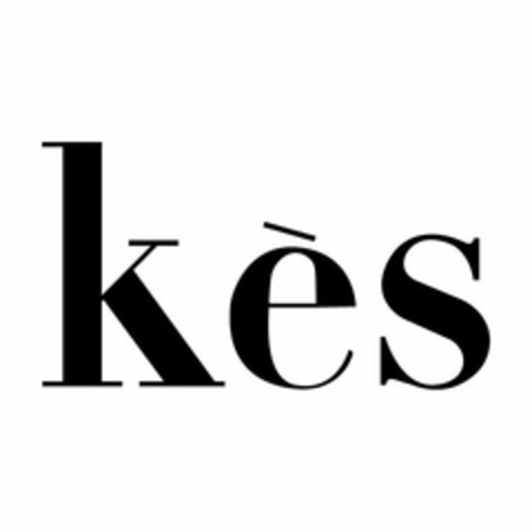 KÈS Logo (USPTO, 09.04.2020)