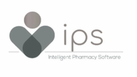 IPS INTELLIGENT PHARMACY SOFTWARE Logo (USPTO, 24.04.2020)