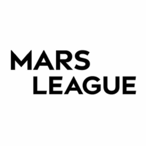 MARS LEAGUE Logo (USPTO, 15.05.2020)