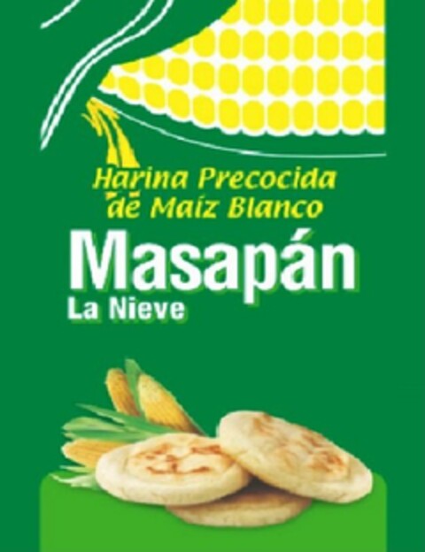 HARINA PRECOCIDA DE MAIZ BLANCO MASAPANLA NIEVE Logo (USPTO, 22.06.2020)