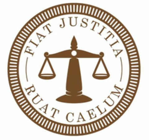 FIAT JUSTITIA RUAT CAELUM Logo (USPTO, 16.09.2020)