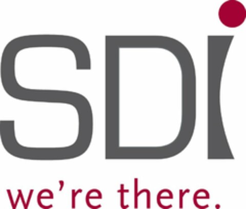 SDI WE'RE THERE. Logo (USPTO, 03.02.2009)