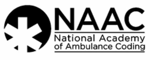 NAAC NATIONAL ACADEMY OF AMBULANCE CODING Logo (USPTO, 17.02.2009)