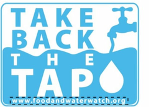 TAKE BACK THE TAP Logo (USPTO, 27.03.2009)