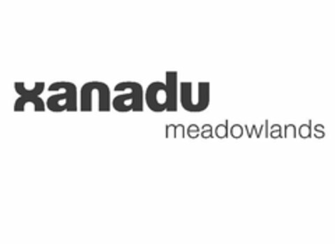 XANADU MEADOWLANDS Logo (USPTO, 06.08.2009)