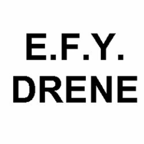 E.F.Y. DRENE Logo (USPTO, 23.11.2009)