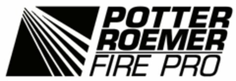 POTTER ROEMER FIRE PRO Logo (USPTO, 26.11.2009)