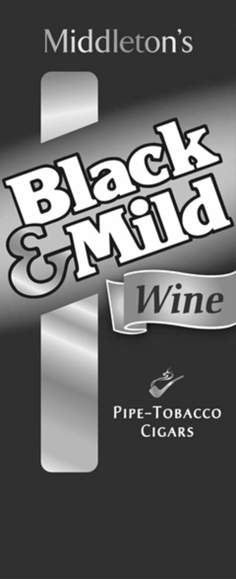 BLACK & MILD WINE MIDDLETON'S PIPE-TOBACCO CIGARS Logo (USPTO, 01/04/2010)