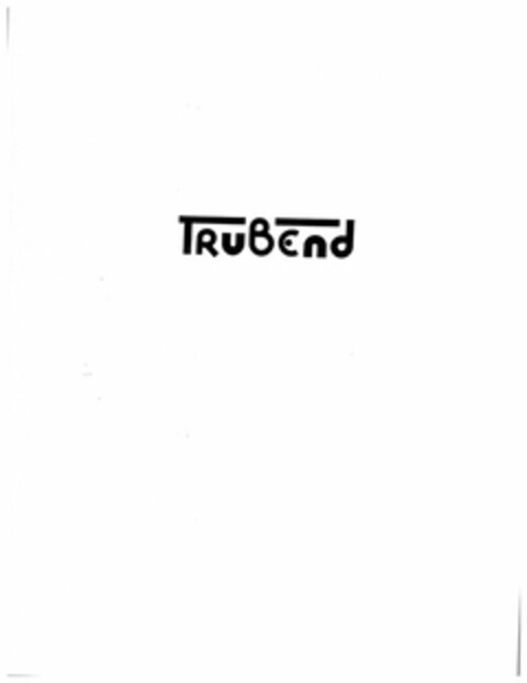 TRUBEND Logo (USPTO, 11.02.2010)