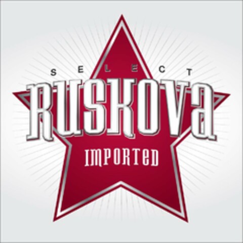 SELECT RUSKOVA IMPORTED Logo (USPTO, 08/25/2010)