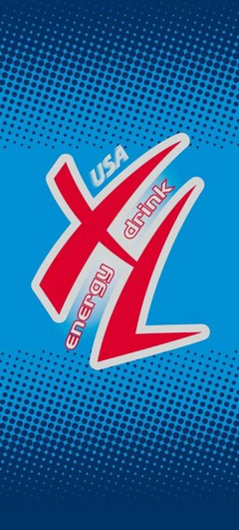 USA XL ENERGY DRINK Logo (USPTO, 05/10/2011)