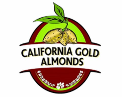 CALIFORNIA GOLD ALMONDS Logo (USPTO, 07.08.2011)