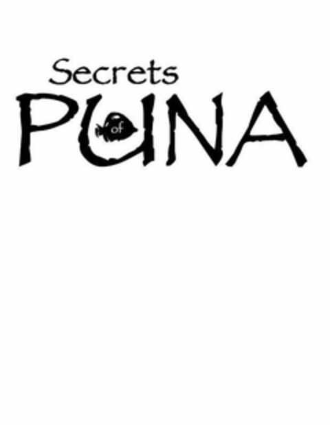 SECRETS OF PUNA Logo (USPTO, 09/06/2011)