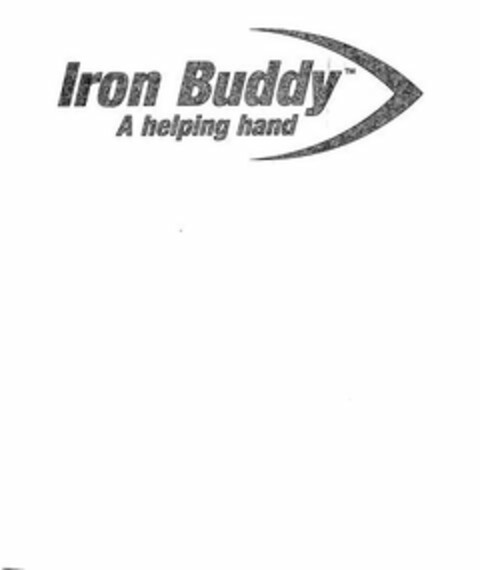 IRON BUDDY A HELPING HAND Logo (USPTO, 11.10.2011)