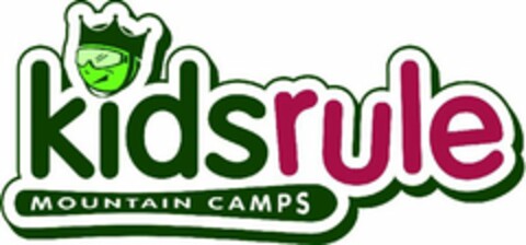 KIDSRULE MOUNTAIN CAMPS Logo (USPTO, 20.10.2011)