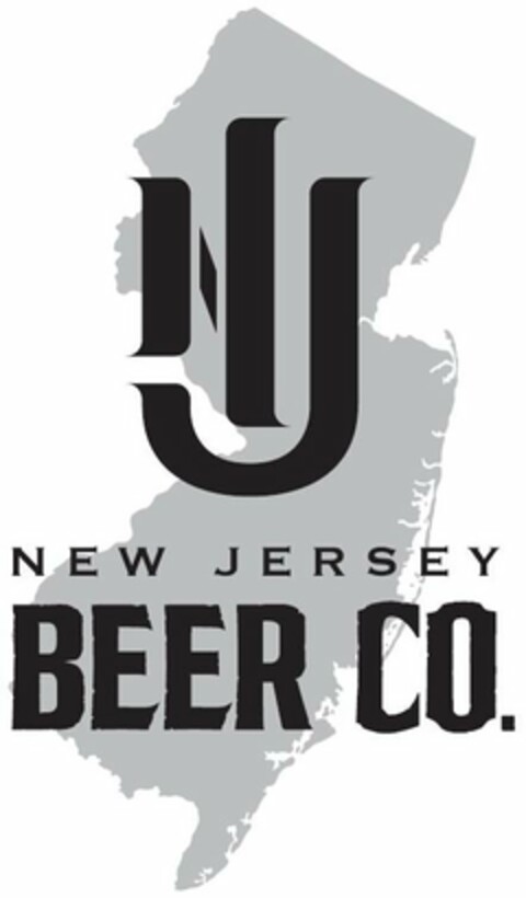 NJ NEW JERSEY BEER CO. Logo (USPTO, 14.11.2011)