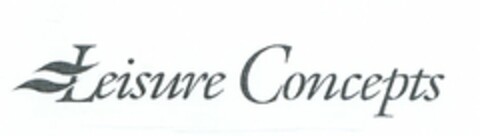 LEISURE CONCEPTS Logo (USPTO, 02/24/2012)