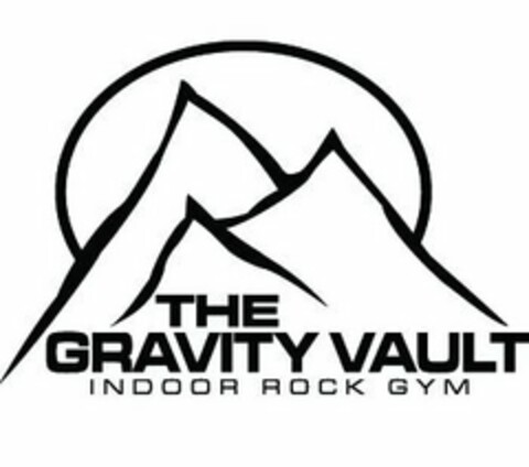 THE GRAVITY VAULT INDOOR ROCK GYM Logo (USPTO, 28.06.2012)