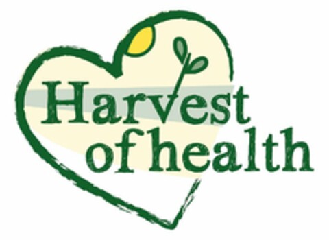 HARVEST OF HEALTH Logo (USPTO, 07/17/2012)