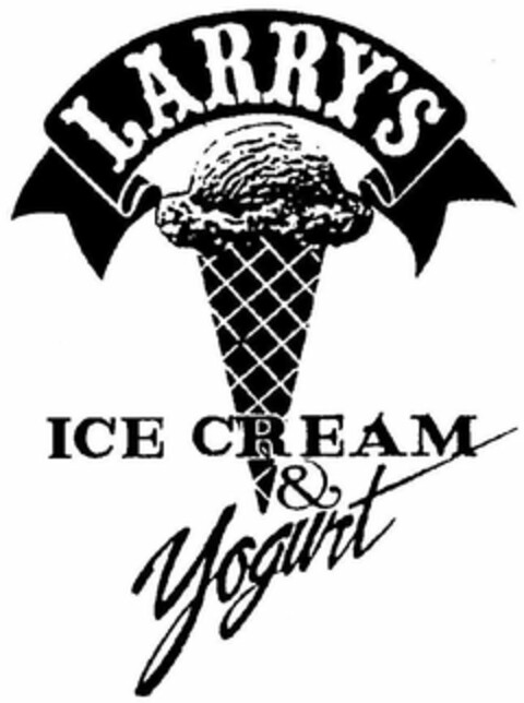 LARRY'S ICE CREAM & YOGURT Logo (USPTO, 11/13/2012)