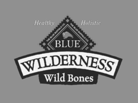 BLUE WILDERNESS WILD BONES HEALTHY HOLISTIC Logo (USPTO, 02/07/2013)