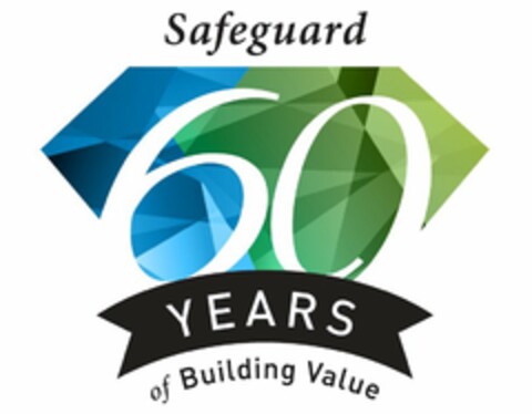 SAFEGUARD 60 YEARS OF BUILDING EXCELLENCE Logo (USPTO, 04/02/2013)