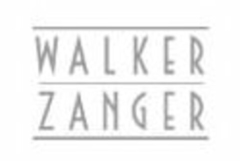 WALKER ZANGER Logo (USPTO, 06/04/2013)