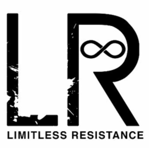 LR LIMITLESS RESISTANCE Logo (USPTO, 23.07.2013)