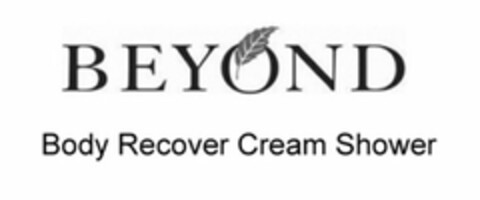 BEYOND BODY RECOVER CREAM SHOWER Logo (USPTO, 04.09.2013)