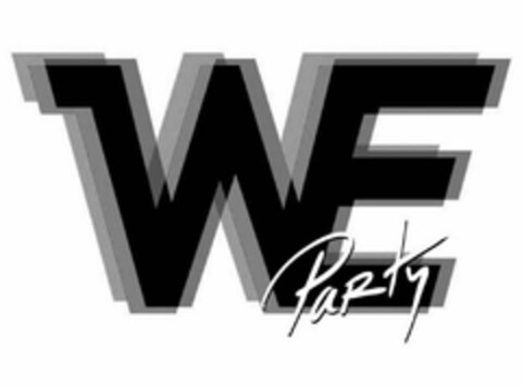 WE PARTY Logo (USPTO, 17.10.2013)