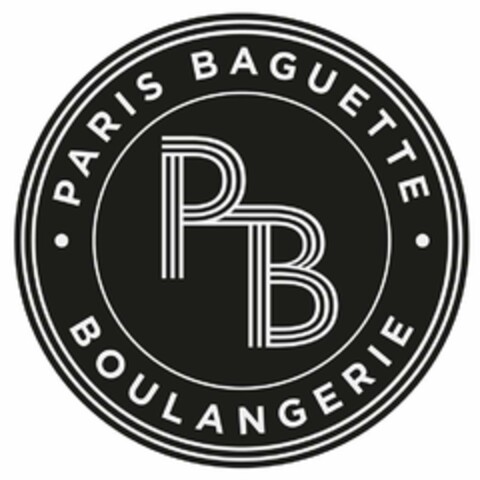 PB · PARIS BAGUETTE · BOULANGERIE Logo (USPTO, 01/29/2014)