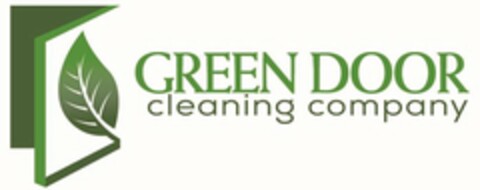 GREEN DOOR CLEANING COMPANY Logo (USPTO, 04.03.2014)