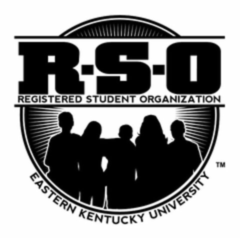 RSO REGISTERED STUDENT ORGANIZATION EASTERN KENTUCKY UNIVERSITY Logo (USPTO, 16.06.2014)