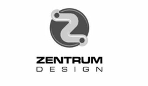 Z ZENTRUM DESIGN Logo (USPTO, 14.07.2014)