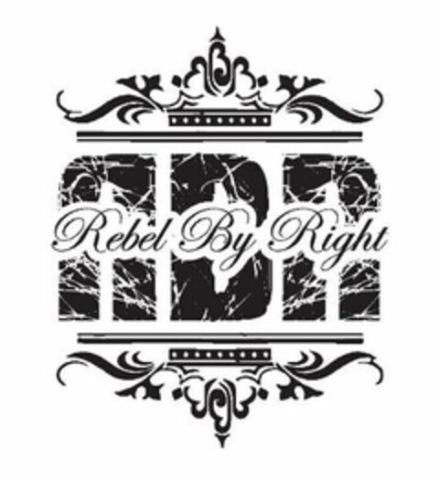 RBR REBEL BY RIGHT Logo (USPTO, 19.12.2014)