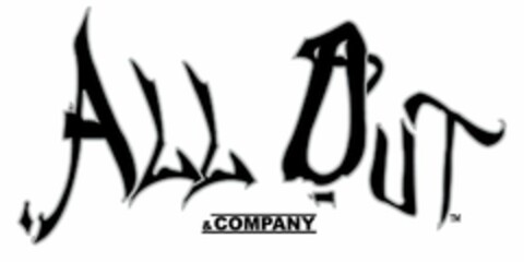 ALL OUT & COMPANY Logo (USPTO, 02/11/2015)