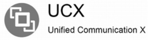 UCX UNIFIED COMMUNICATION X Logo (USPTO, 15.07.2015)