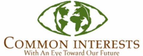 COMMON INTERESTS WITH AN EYE TOWARD OUR FUTURE Logo (USPTO, 09/09/2015)