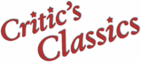 CRITIC'S CLASSICS Logo (USPTO, 28.09.2015)