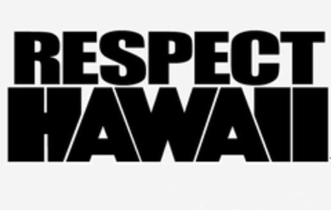 RESPECT HAWAII Logo (USPTO, 20.12.2015)