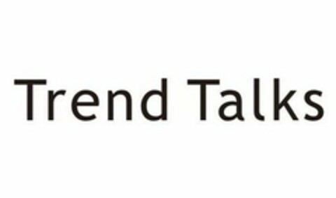 TREND TALKS Logo (USPTO, 02.08.2016)