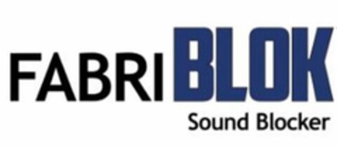 FABRIBLOK SOUND BLOCKER Logo (USPTO, 10.11.2016)