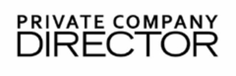 PRIVATE COMPANY DIRECTOR Logo (USPTO, 20.01.2017)