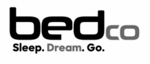 BEDCO SLEEP. DREAM. GO. Logo (USPTO, 24.04.2017)