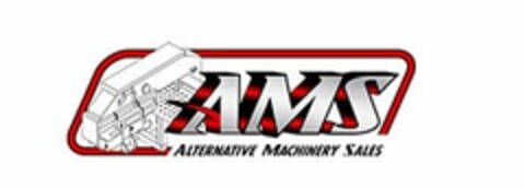 AMS ALTERNATIVE MACHINERY SALES Logo (USPTO, 05/02/2017)