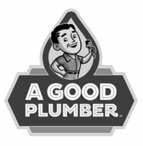 A GOOD PLUMBER Logo (USPTO, 08/21/2017)