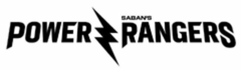 SABAN'S POWER RANGERS Logo (USPTO, 30.10.2017)