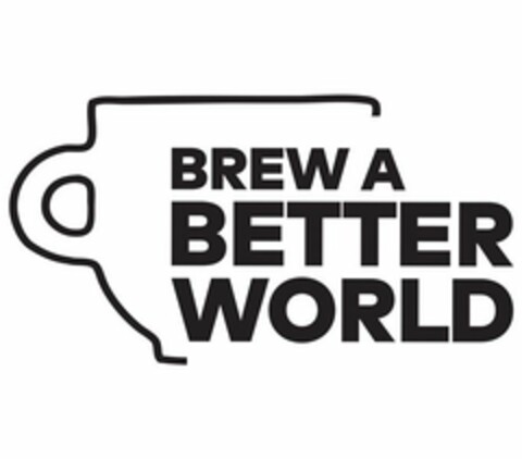 BREW A BETTER WORLD Logo (USPTO, 09.02.2018)