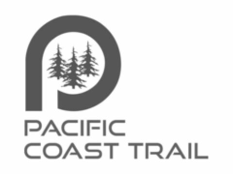 P PACIFIC COAST TRAIL Logo (USPTO, 04/12/2018)